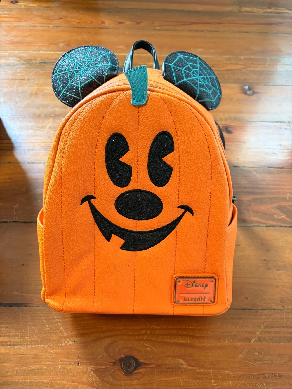 Loungefly Mickey pumpkin backpack